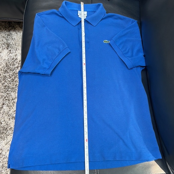 Lacoste Blue Polo Shirt Mens Sz FR 6 / US Large - Picture 12 of 13